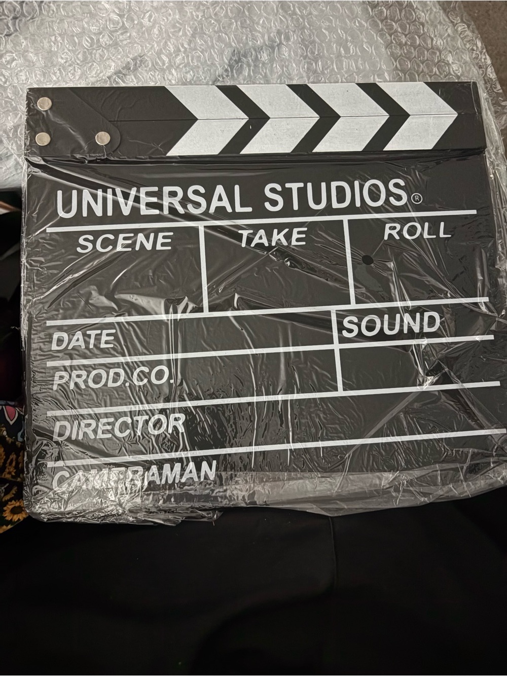 Universal Black and White Film Clapperboard Party Prop